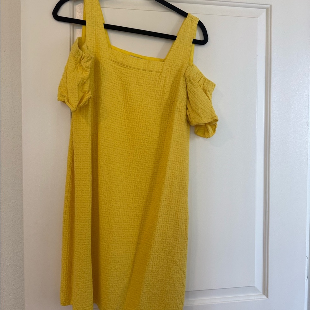 J. Crew Yellow Mini Dress